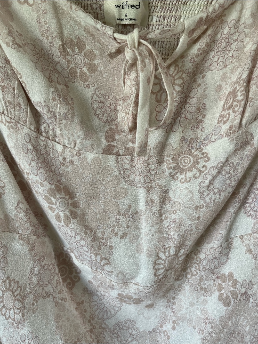 Aritzia Wilfred Bellow Midi Dress Wedding Guest Beach Summer - Picture 9 of 12